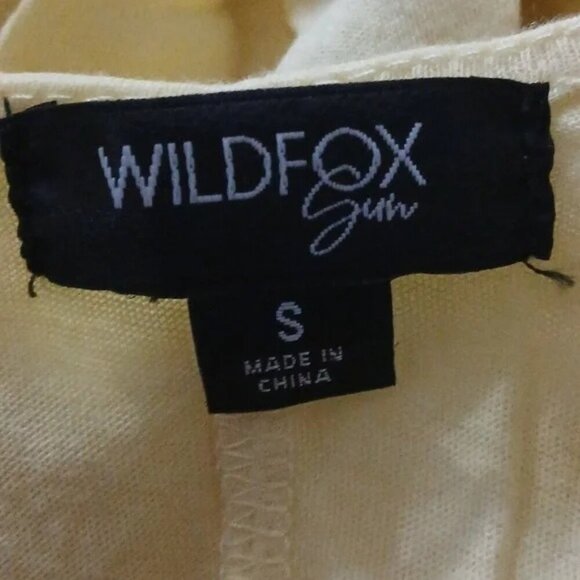 Wildfox Neon Yellow Poolside Sleeveless Tank Dress - Picture 7 of 7